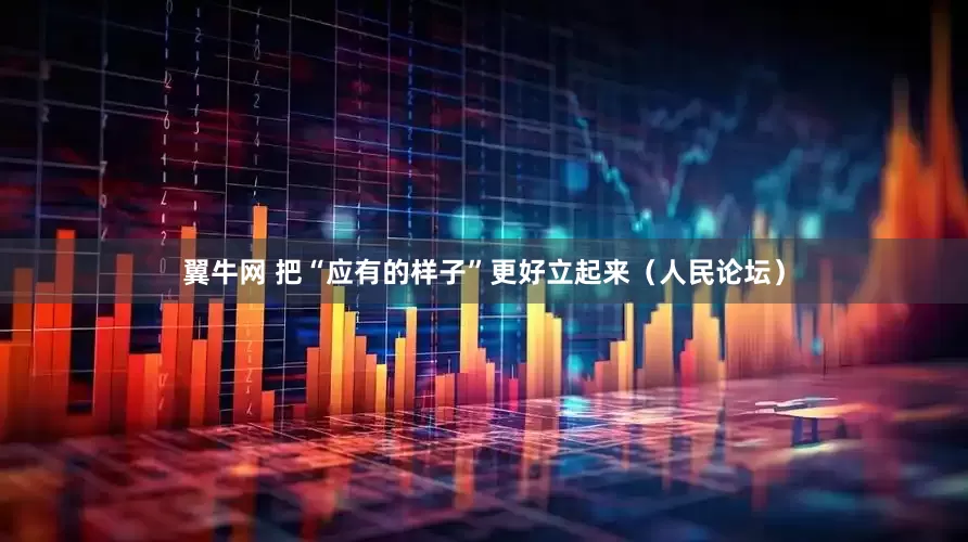 翼牛网 把“应有的样子”更好立起来（人民论坛）