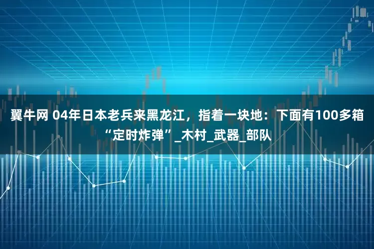 翼牛网 04年日本老兵来黑龙江，指着一块地：下面有100多箱“定时炸弹”_木村_武器_部队