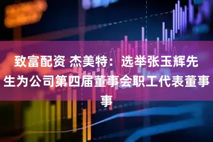 致富配资 杰美特：选举张玉辉先生为公司第四届董事会职工代表董事